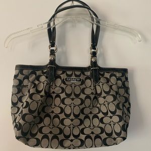 COACH Signature Collection East West Tote